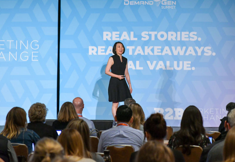 #B2BMX fan favorite Pam Didner wowed the crowd by cracking some AI myths.