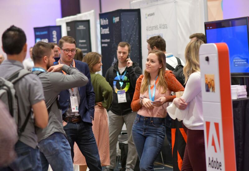 The Marketplace was bustling with attendees eager to check out the latest and greatest solutions in the martech place.