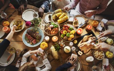 People,Celebrating,Thanksgiving,Holiday,Tradition,Concept